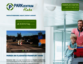 parkzentrum-hahn.de screenshot