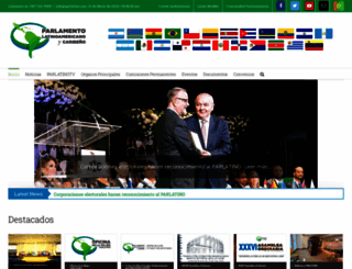 parlatino.org screenshot