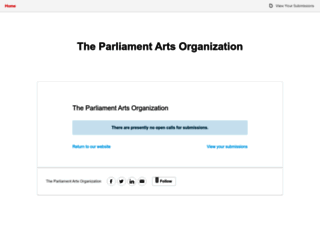 parliamentyork.submittable.com screenshot