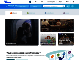 parlons-francais.tv5monde.com screenshot
