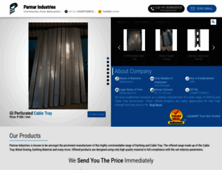 parmarindustries.co.in screenshot