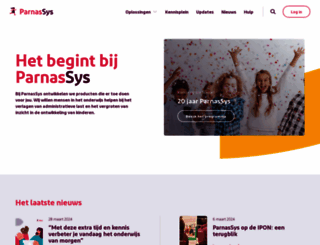 parnassys.nl screenshot