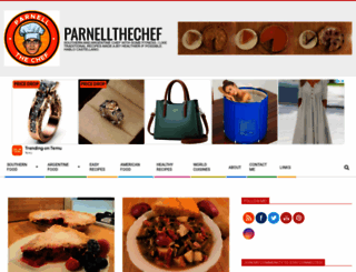 parnellthechef.com screenshot