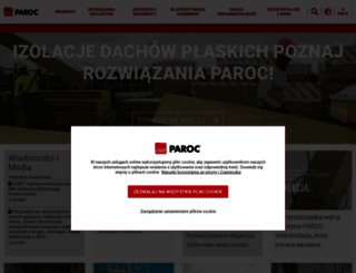 paroc.pl screenshot