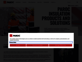 paroc.ru screenshot