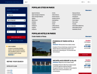 paros-top-hotels.com screenshot