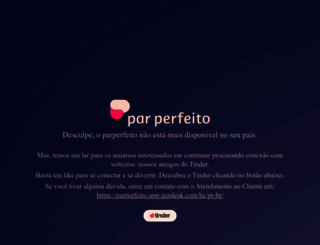 parperfeito.com.br screenshot