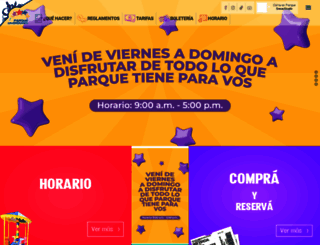 parquediversiones.com screenshot
