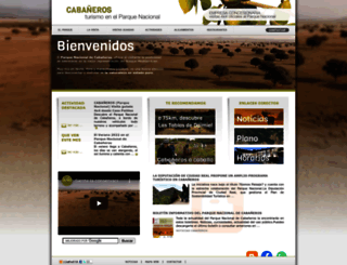 parquenacionalcabaneros.com screenshot