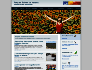 parquessolaresdenavarra.com screenshot