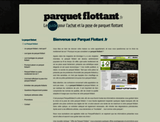 parquetflottant.fr screenshot