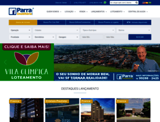 parraimobiliaria.com.br screenshot