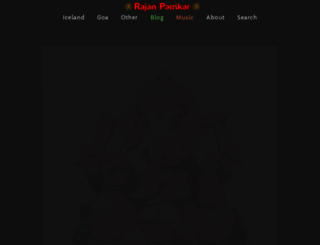parrikar.com screenshot