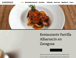 parrillaalbarracin.com screenshot