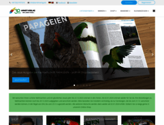 parrot-lexicon.com screenshot