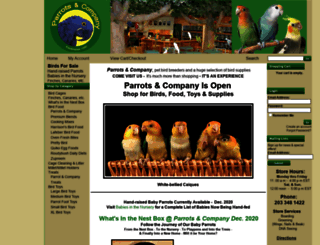 parrotco.com screenshot