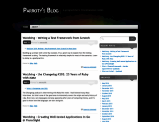 parroty00.wordpress.com screenshot