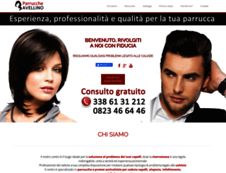 parruccheavellino.com screenshot