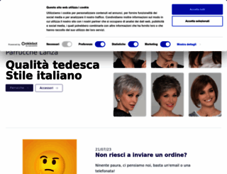 parrucchelanza.com screenshot