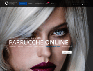 parruccheonline.com screenshot