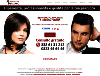 parrucchesalerno.com screenshot