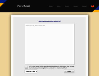 parsemail.org screenshot