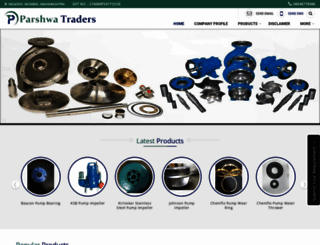 parshwatraders.com screenshot