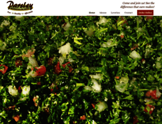 parsleymg.com screenshot