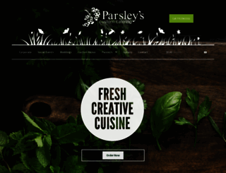 parsleys.com screenshot