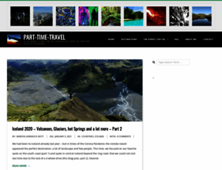 part-time-travel.com screenshot