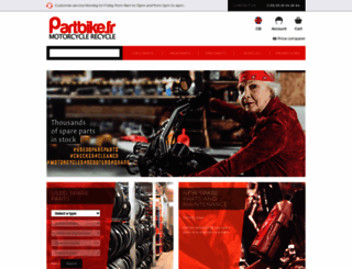 partbike.co.uk screenshot