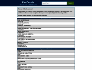 partdetails.com screenshot