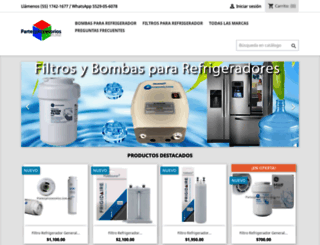 partesyaccesorios.com.mx screenshot