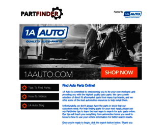 partfinder.com screenshot