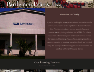 parthenonprints.com screenshot