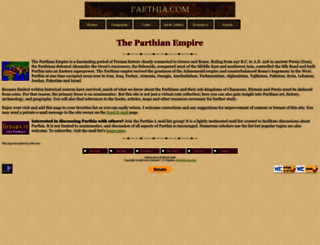 parthia.com screenshot