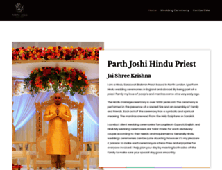 parthjoshi.com screenshot