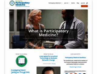 participatorymedicine.org screenshot