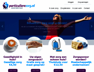 particulierezorg.nl screenshot