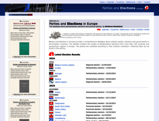 parties-and-elections.eu screenshot