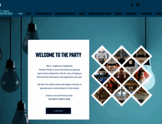 partiesandprops.com screenshot