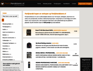 partijhandelaren.nl screenshot