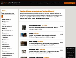 partijhandelaren.nl screenshot