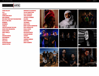 partisanarts.com screenshot