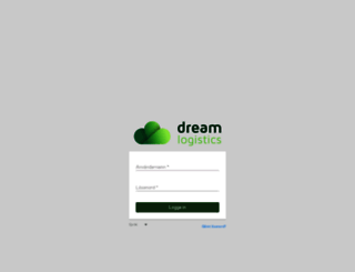partner.dreamlogistics.se screenshot