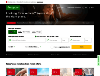 partner.europcar.com screenshot