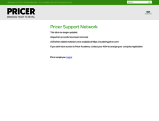 partner.pricer.com screenshot