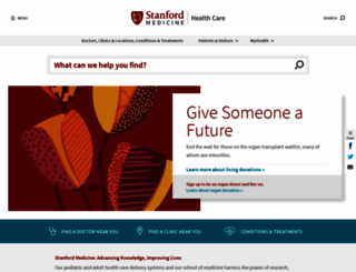 partner.stanfordhealthcare.org screenshot
