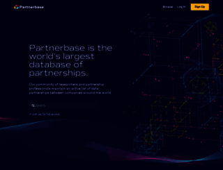 partnerbase.io screenshot