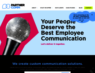 partnercomm.net screenshot